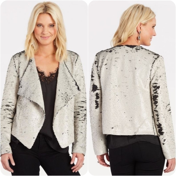 CUPCAKES & CASHMERE Bellwood Sequined Jacket - Picture 2 of 16